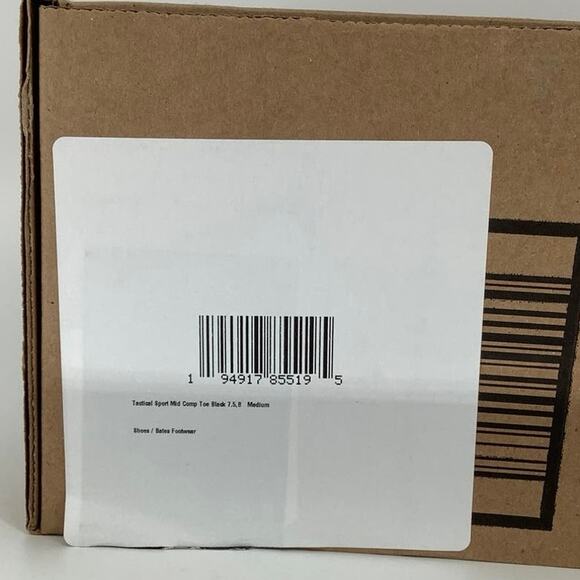 Bates Footwear Size 7.5M Black Tactical Sport Mid Shoes Composite Toe M28-30 - Picture 9 of 9